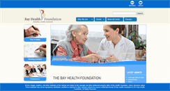 Desktop Screenshot of bayhealthfoundation.com